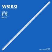 32Inch Universal Dled 6V 2W 8 Ledli 59 Cm 1,8 Cm No:1596 thumbnail 2