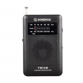 Sonivox VS-R115 Analog Radyo Siyah Renk - 1
