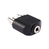 3.5 Mm Stereo Dişi  / 2 Rca Erkek Çevirici Jack thumbnail 4