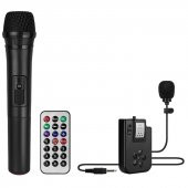 MAGICVOICE MV-2016 VHF EL+YAKA MİKROFONLU USB+SD+BT SEYYAR ANFİ - 2