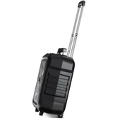 Magicvoice MV-2015 USB-SD-BT 1 El + 1 Yaka Mikrofonlu 300W Taşınabilir Şarjlı Hoparlör Anfi - 9