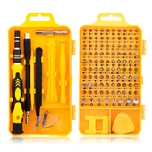 DailyTech 115 in 1 Hassas Sarı Çoklu Tornavida Seti El Alet Takımı - 1