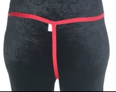 ASM1267 Kadın Kırmızı Özel Bölgesi 1 Serit Tanga - 3