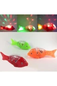 BamBamToys Hareketli Kuyruklu Işıklı Sesli Kırmızı Balık Kaç Kaç - Bebek Emekleme Arkadaşı - 7