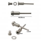Zhltools 6 Parça Mini Matkap Ucu Ahşap Kesme Yuvarlak Çelik Bıçak Testere Diski - 4
