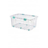 90 Litre  Mega Multi Box Şeffaf Saklama Kutusu - E-520 - 1
