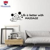 Otel Dekorasyonu Duvar Sticker Masaj Odası Spa Salon Relax Alıntı Söyleyen Sanat Dekoru Çıkartmaları - 1