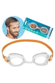14+ Yaş Yetişkin Yüzücü Gözlüğü Vakumlu Uv Korumalı Darbeye Dayanıklı Deniz Gözlüğü Adult Goggles - 1