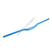Hsgl Bisiklet  Alüminyum Gidon Mavi 720mm Uzunluğunda 31.8 Boğaz Kalınlığı gdn211 - 1