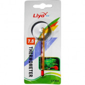 balık derece Mini akvaryum Cam Derece termometre 0-50 C derece - 1