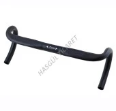 Hsgl Bisiklet Alüminyum Yol Yarış Gidon Siyah Aero 31.8 Genişlik 420 mm GDN501 - 4