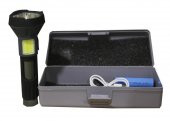 Polıce PS-356  Enerji Göstergeli, Yan Aydınlatma ve Powerbank Özellikli Şarjlı El Feneri - 1