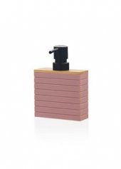 THE MİA STRİPE SIVI SABUNLUK PEMBE - 1