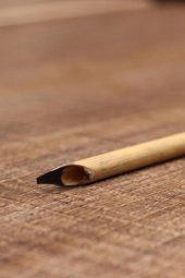 Bambu kalem ( 2 Adet ) Bambu kamış kalem Hat kalemi Kamış kalem - 2