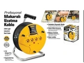 SGS 2130 3X1,5 20 MT Profosyonel Makaralı Uzatma Kablosu - 1