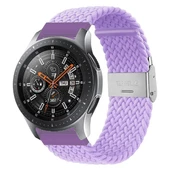 Huawei Watch GT4 GT5 41mm GT5 Pro 42mm Üniversal Akıllı Saat 18mm Kordon Metal Klipsli Flexi Örgü - 12