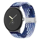 Huawei Watch GT4 GT5 41mm GT5 Pro 42mm Üniversal Akıllı Saat 18mm Kordon Metal Klipsli Flexi Örgü - 10