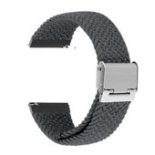 Huawei Watch GT4 GT5 41mm GT5 Pro 42mm Üniversal Akıllı Saat 18mm Kordon Metal Klipsli Flexi Örgü - 8