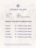 Cengiz İnler Kırlangıç Yaka Verev Desenli Erkek Kruvaze Ceket - 8
