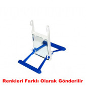 Muhabbet Kuşu Aynalı Salıncak Tünekli Çift Taraflı Kuş Oyuncağı - 1