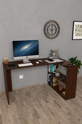 Moonlife Atlas Çalışma Masası Ceviz - 1