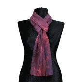 e38 KADIN RENKLİ EBRU ŞAL-Ş0132 - 1