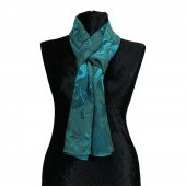 e38 KADIN RENKLİ EBRU ŞAL-Ş0149 - 1