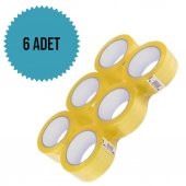 Akrilik Bant 45mm x 100 cm kopmayan bant, koli bandı, taşınma bandı, su geçirmez bant - 1