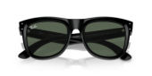 Ray-Ban Wayfarer Reverse 0RBR0502S Güneş Gözlüğü Black Dark Green 6677VR 53 Ekartman - 5