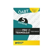 ÖABT FEN TEKNOLOJİ ÖĞRETMENLİĞİ 5 DENEME MASTER WORK - 1