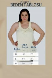 Triko Örme Kolsuz Tunik - 5