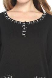 Inci Süslemeli Triko Bluz - 4