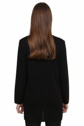 Viscose Payet Ve Boncuk Hırka - 2