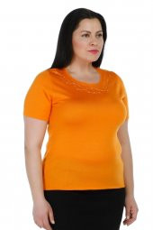 Kristal Taş El Şçliği Triko Bluz - 3