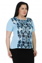 Dalga Desenli T-shirt - 3
