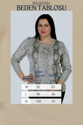 Kaşmir Varak Baskı Triko Hırka - 9