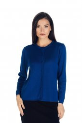 Pamuklu Triko Örme Hırka - 5