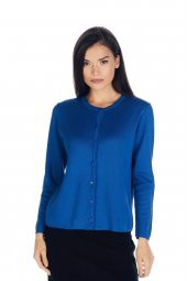 Pamuklu Triko Örme Hırka - 9