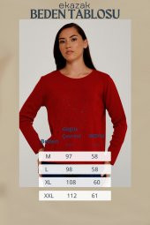 Kristal Taş Hotfix Işlemeli Italyan Yün Bluz - 7