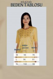 Kristal Taşlı T-shirt Bluz - 12