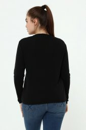 Kristal Taş Baskılı Luxurytriko Kazak - 2