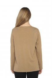 Cep Detaylı Triko Kazak - 7