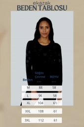 Derli Ve Kristal Taş Baskılı Bluz - 5