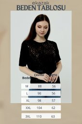 Örme Gold Baskılı Tişört - 7