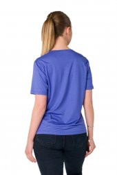 Fashion Baskılı Kristal Taşlı Viskoz T-shirt - 9