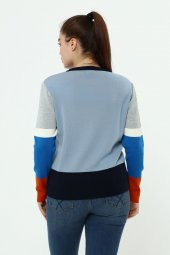 Kadın Kristal Taş Kalplı Hırka - 9