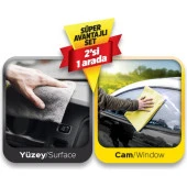 Automix Profiber Cam + Detay  Temizlik Bezi - 2