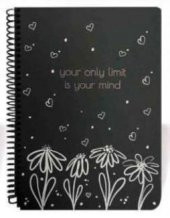 Liz 17x24 Spiralli Siyah Defter 120 R 40 Yp Syhp17 - 4