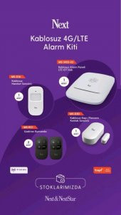 NEXT KABLOSUZ 4G/LTE ALARM KİTİ - 1
