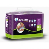 Dermaped Gece Medium 85-125 cm 30lu Bel Bantlı Yetişkin Hasta Bezi - 1